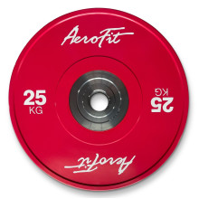 Aerofit AFBDC 25 кг бамперные диски для кроссфита, цветные