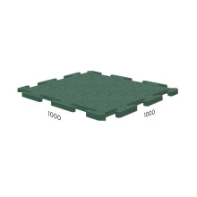 Резиновое покрытие Rubblex Active Puzzle 1000x1000