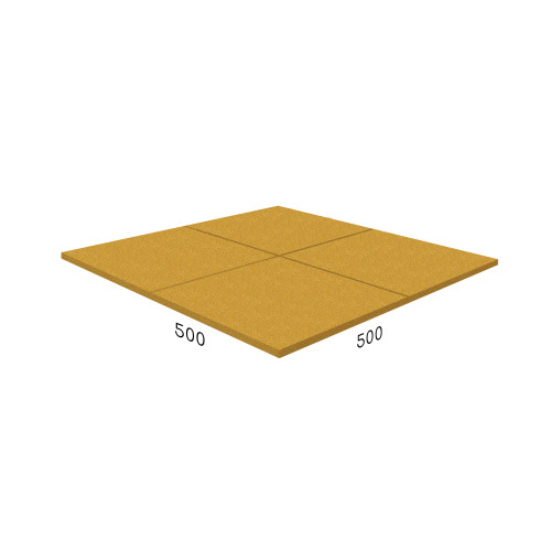 Резиновое покрытие Rubblex Active 500x500 мм.