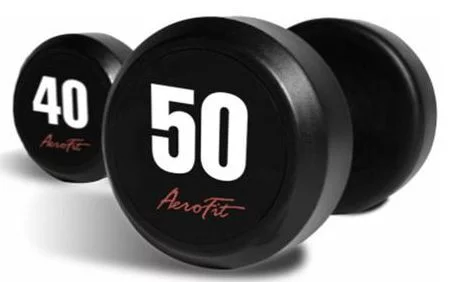 Aerofit AFDB40-50 набор обрезиненных гантелей